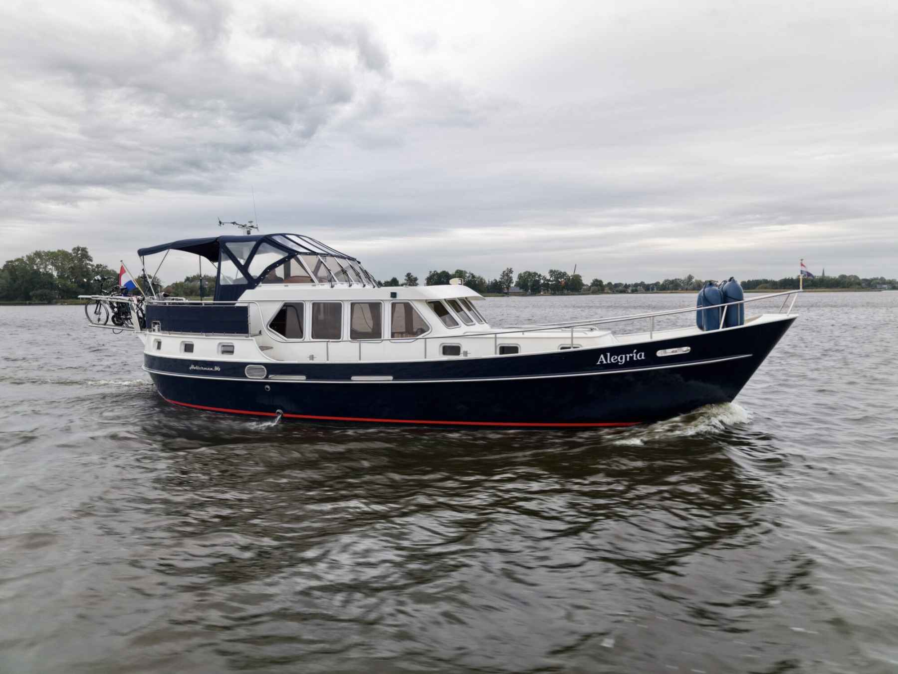 Motorboot Holterman Kotter 46 AK Cabrio Stabilizers