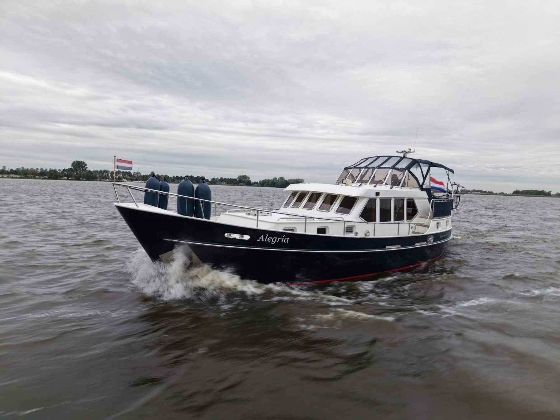 Motorboot Holterman Kotter 46 Stabilizers