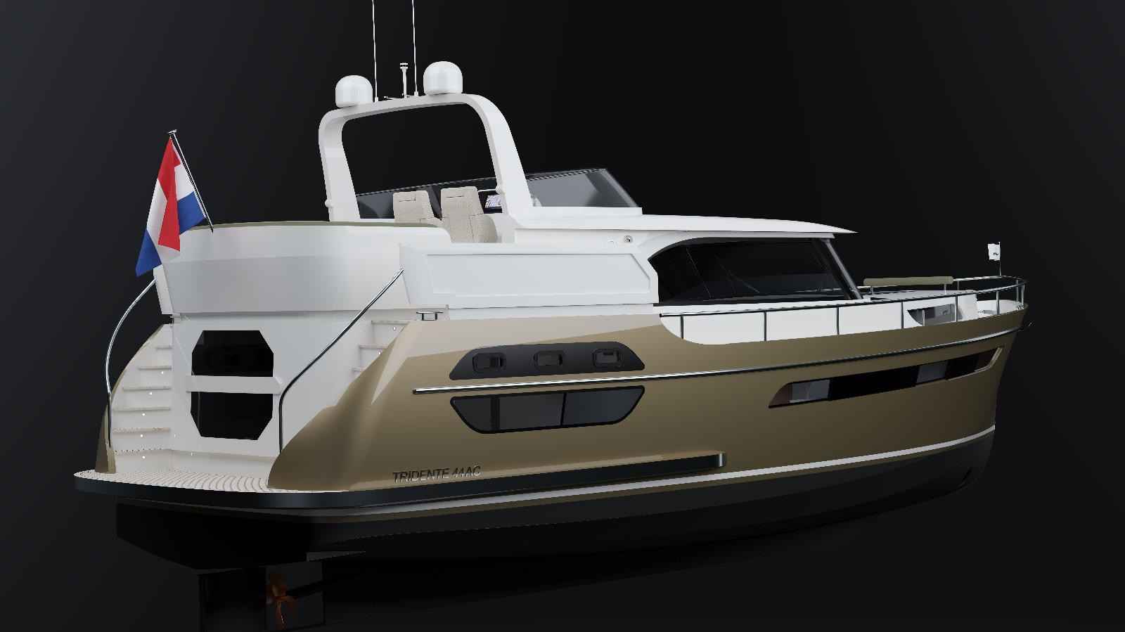 Motorboot Babro yachting Babro Tridente 44 AC Signature