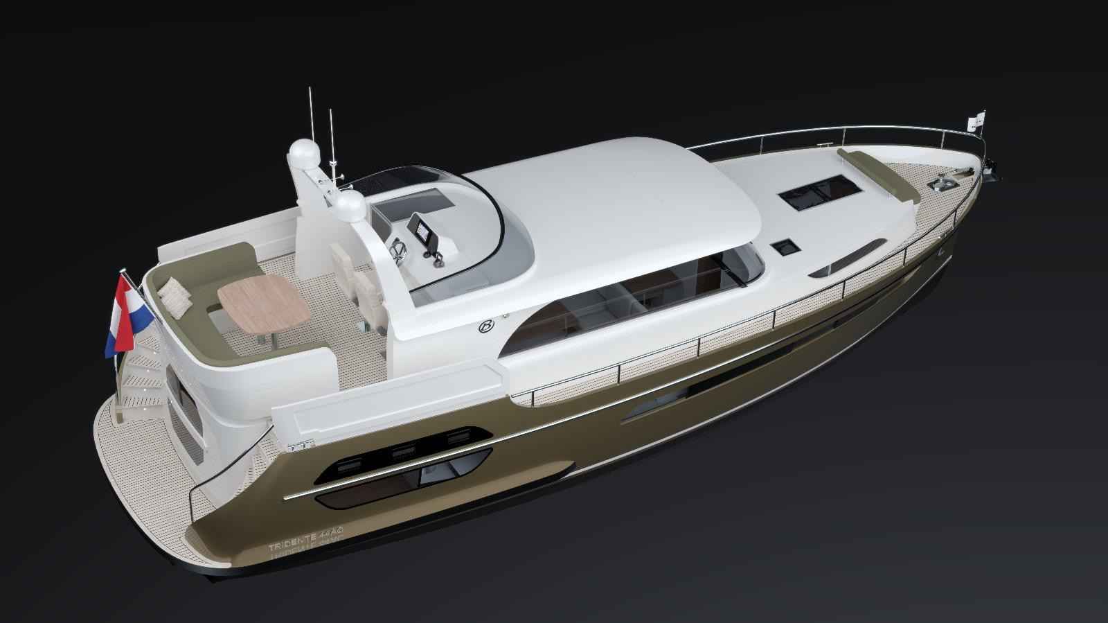 Motorboot Babro yachting Babro Tridente 44 AC Signature