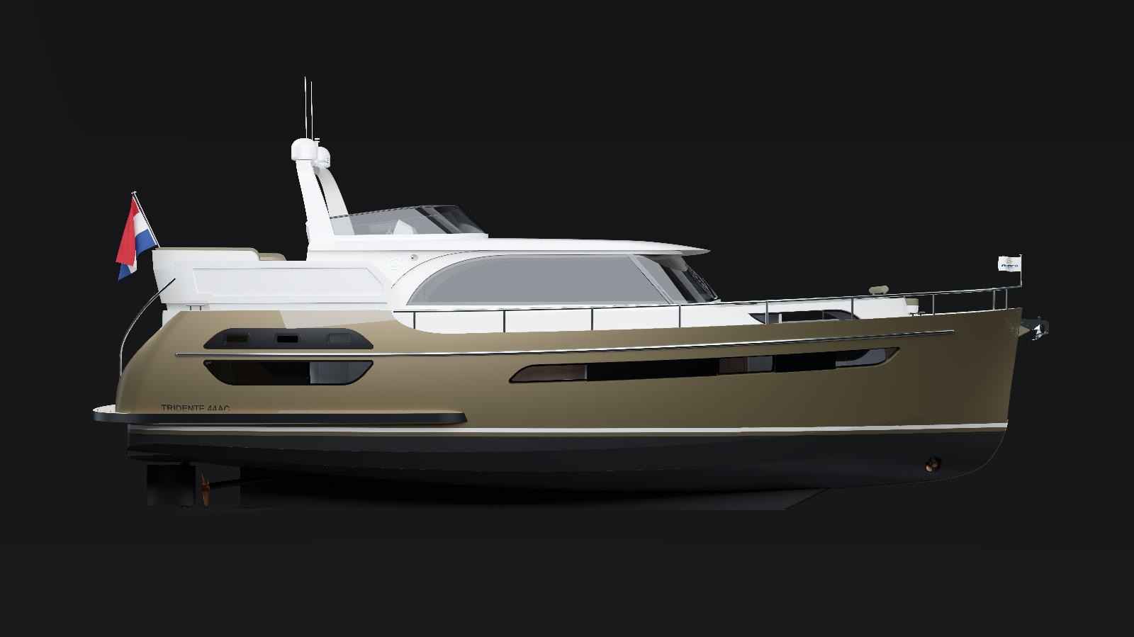 Motorboot Babro yachting Babro Tridente 44 AC Signature