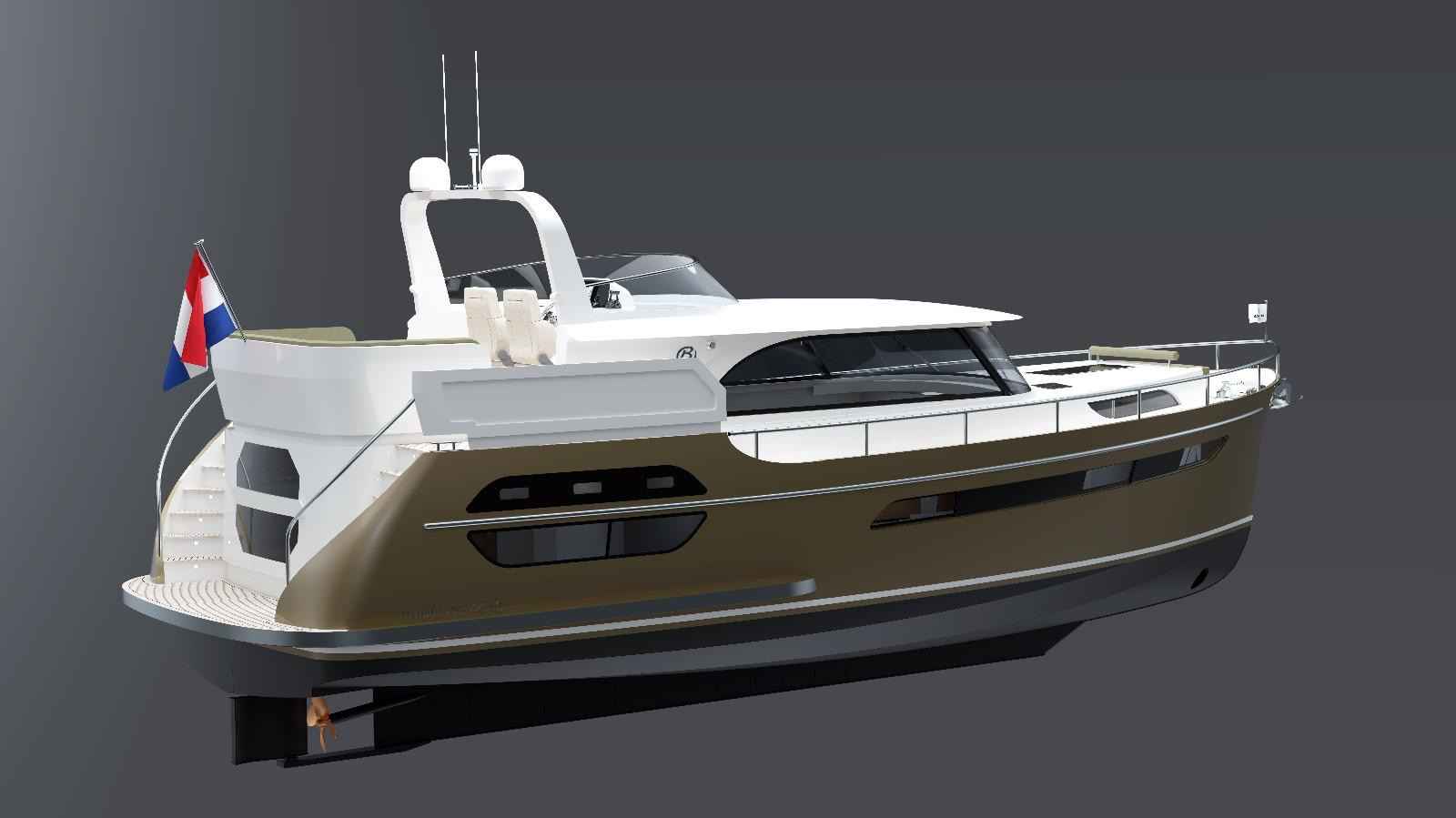 Motorboot Babro yachting Babro Tridente 44 AC Signature
