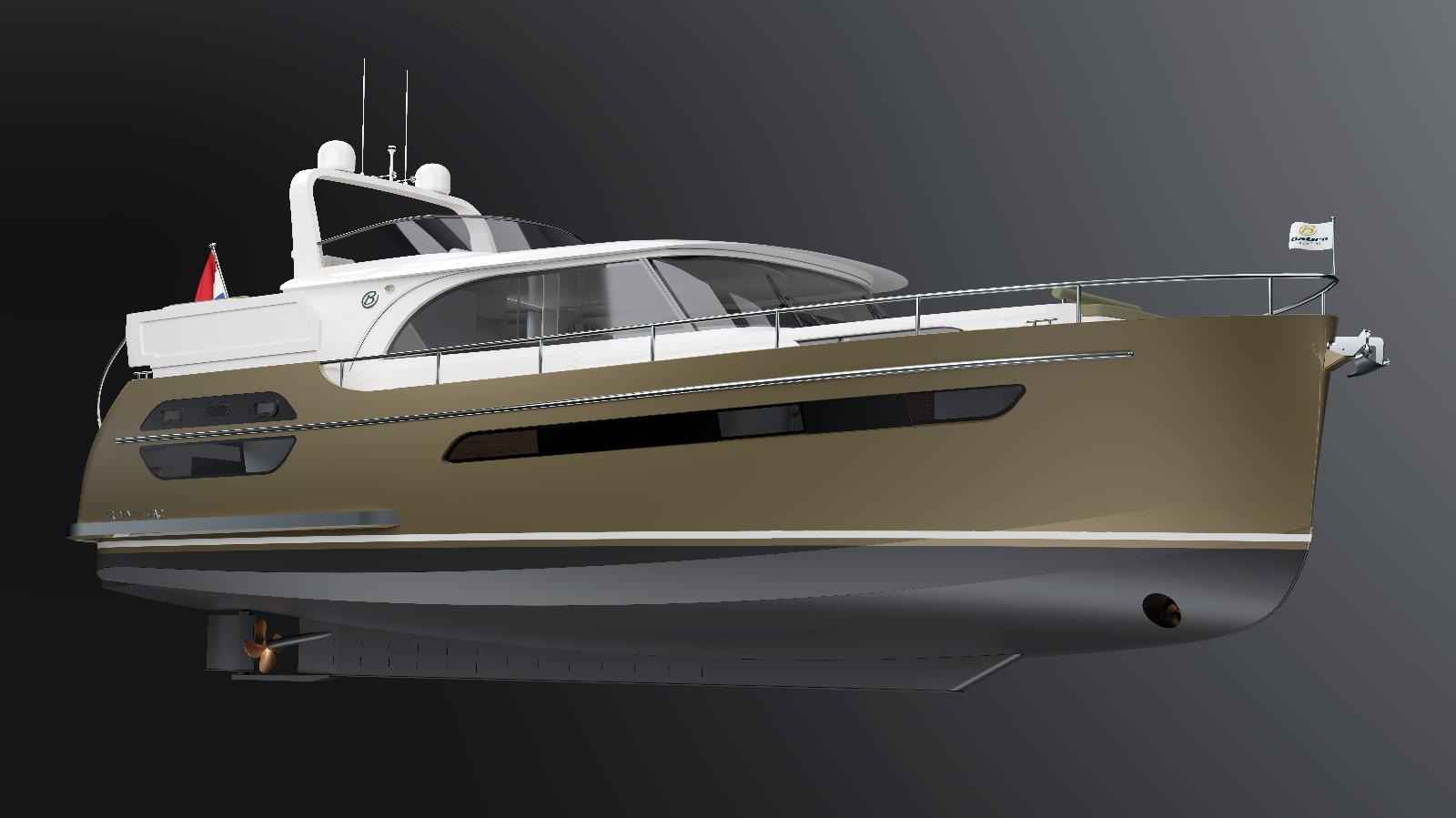 Motorboot Babro yachting Babro Tridente 44 AC Signature