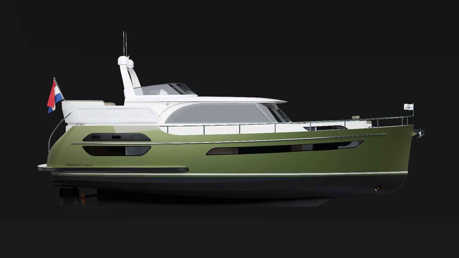 Motorboot Babro yachting Babro Tridente 44 AC Signature