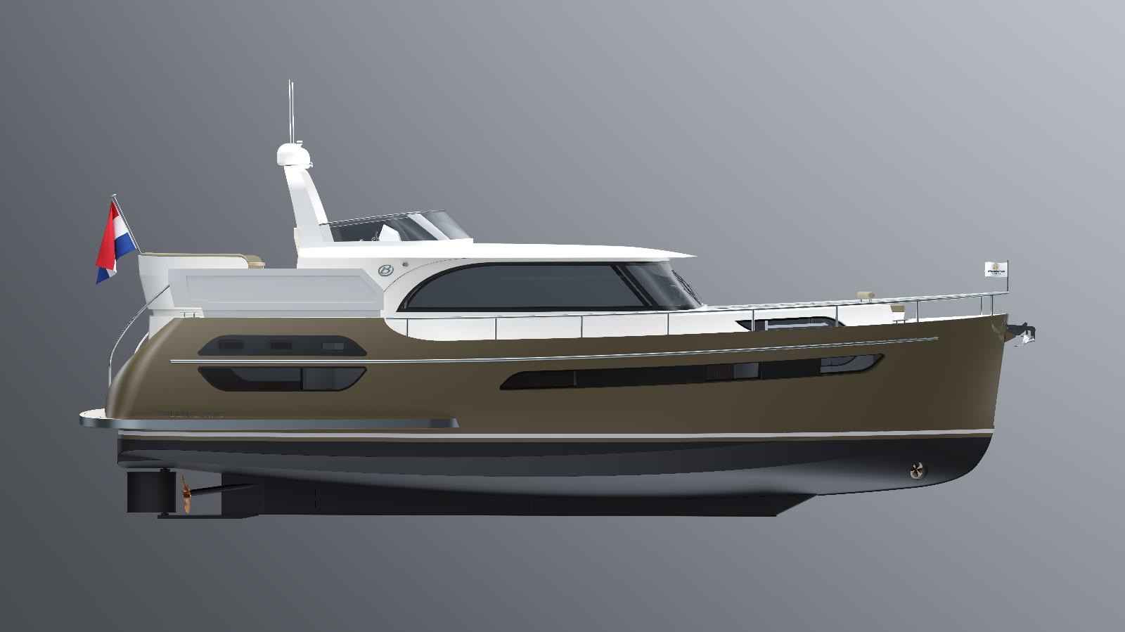 Motorboot Babro yachting Babro Tridente 44 AC Signature