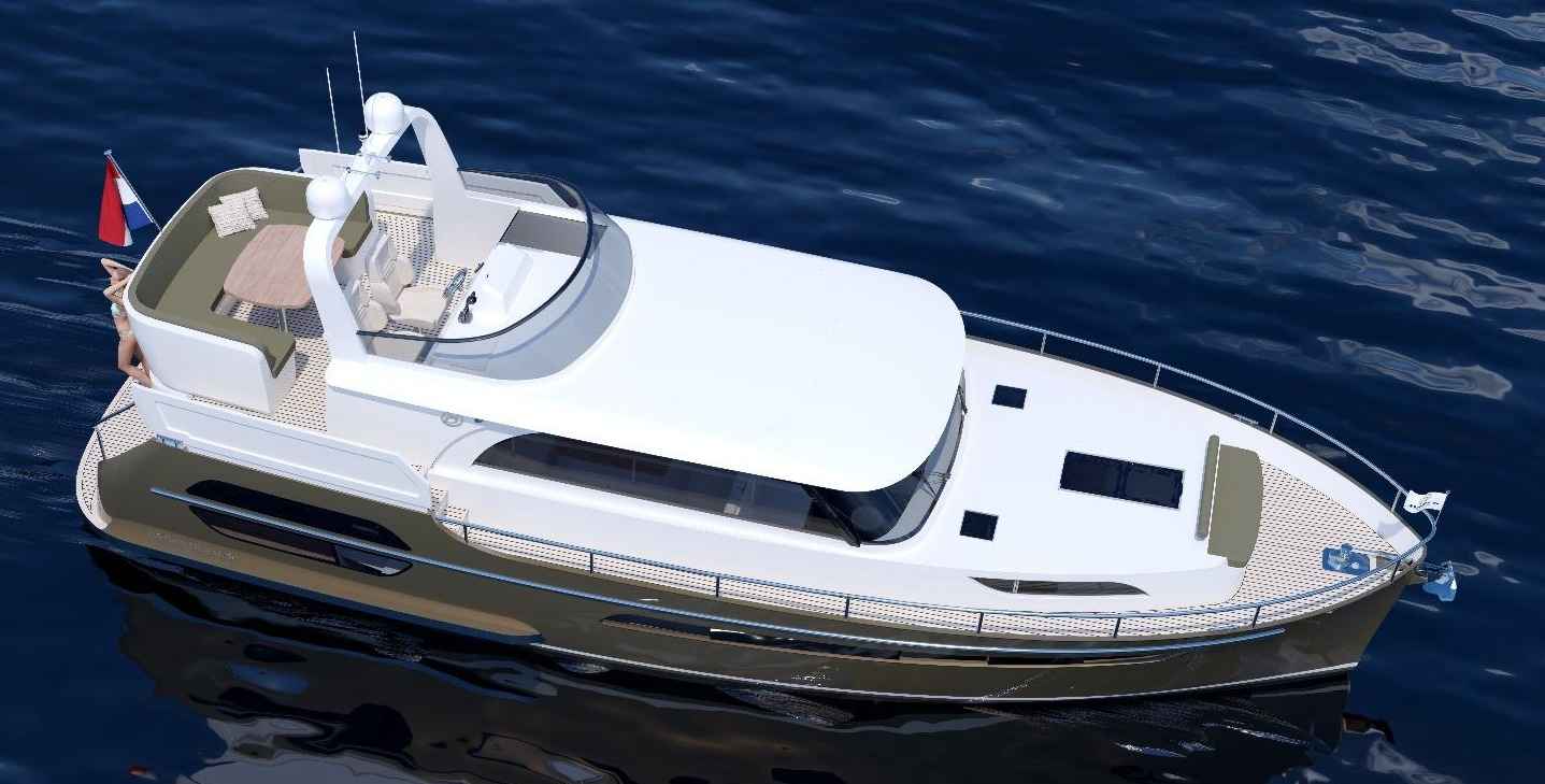 Motorboot Babro yachting Babro Tridente 44 AC Signature