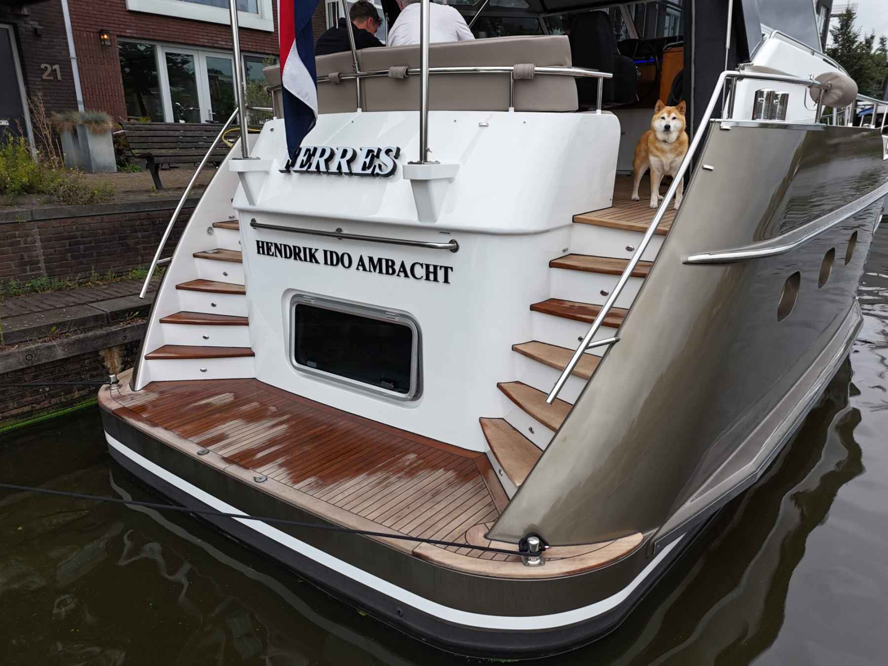 Motorboot Van der Heijden 14.00 Dynamic DeLuxe Cabrio