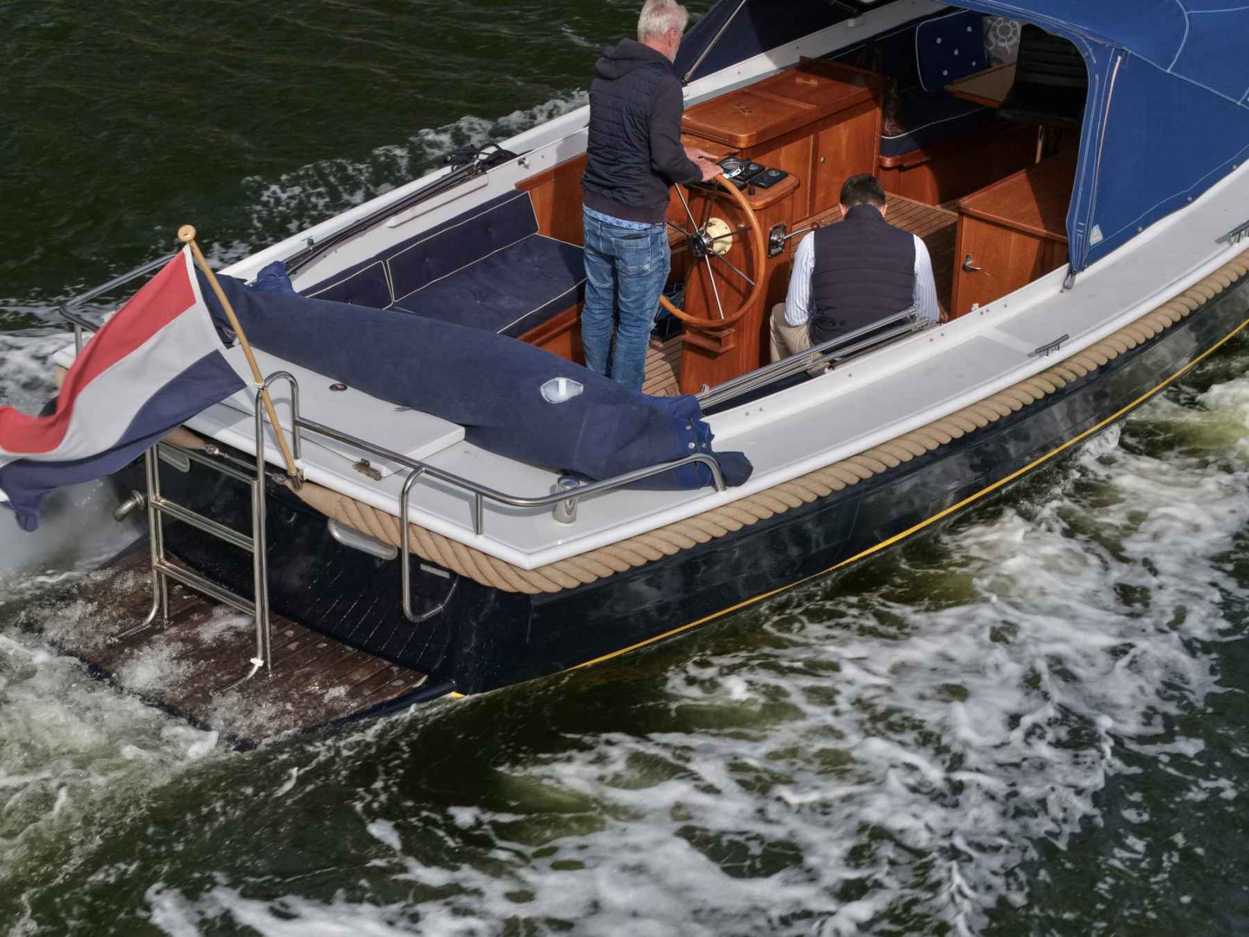 Motorboot Langenberg Borndiep vlet 9.30