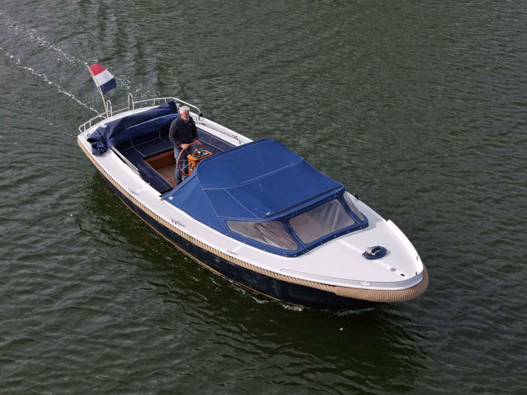 Motorboot Langenberg Borndiep vlet 9.30