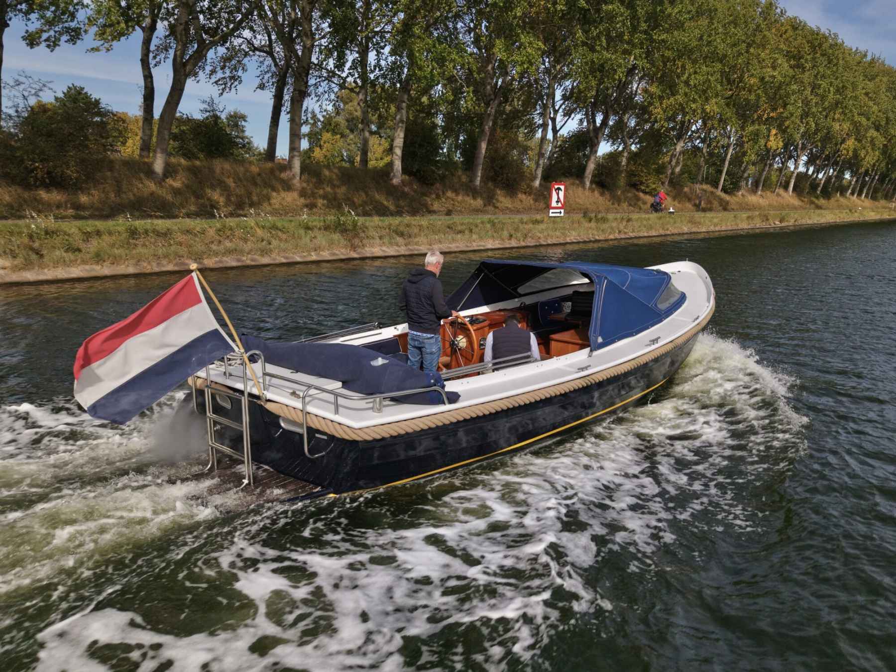 Motorboot Langenberg Borndiep vlet 9.30