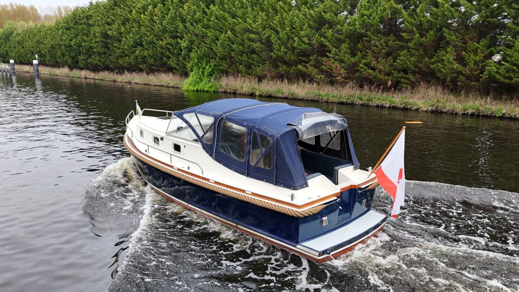 Motorboot Vedette 8.80 OK Spiegeldeur