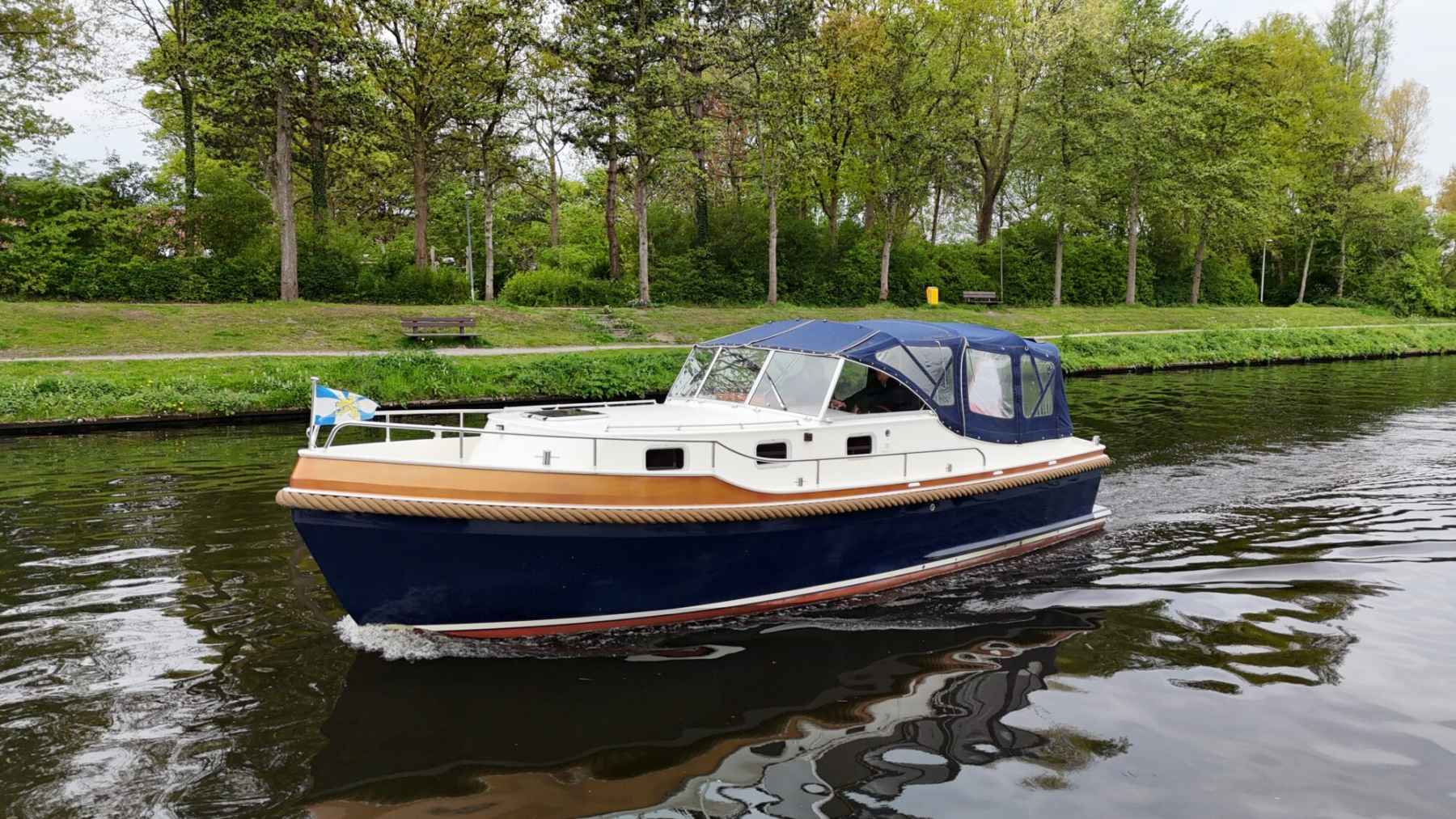 Motorboot Vedette 8.80 OK Spiegeldeur