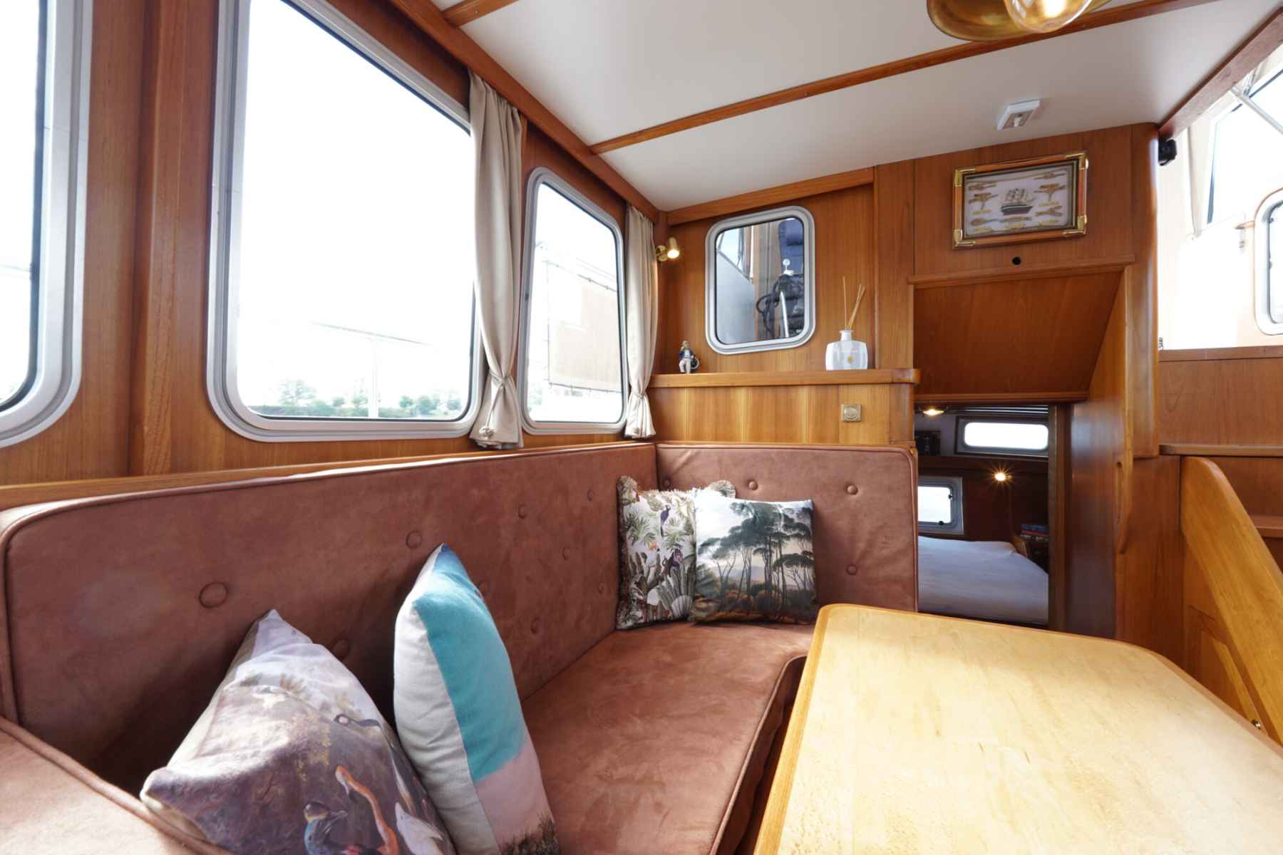 Motorboot Flevo Spiegelkotter 12.50 AK Cabrio