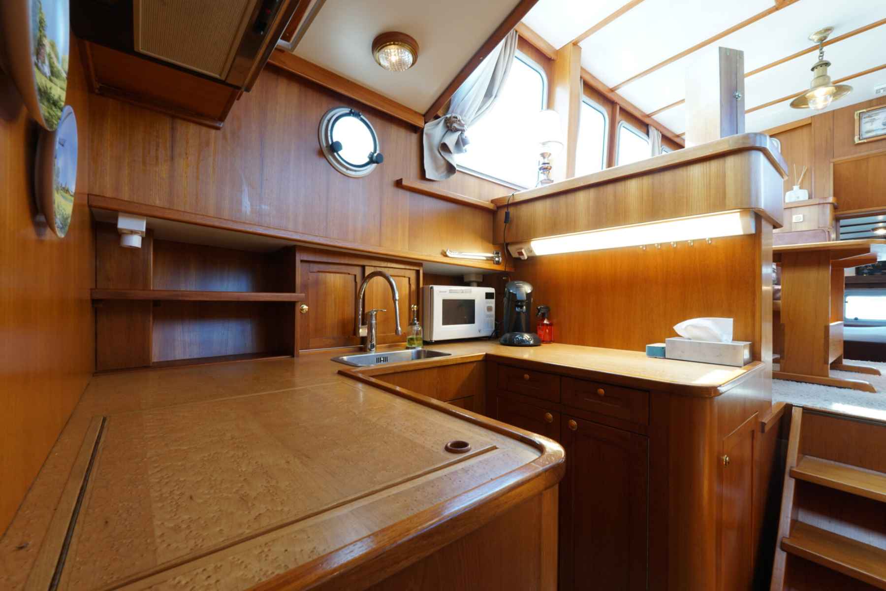 Motorboot Flevo Spiegelkotter 12.50 AK Cabrio
