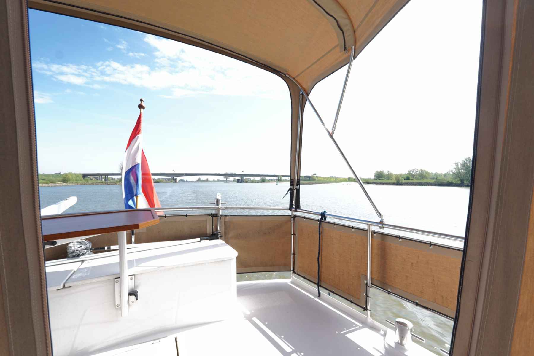 Motorboot Flevo Spiegelkotter 12.50 AK Cabrio