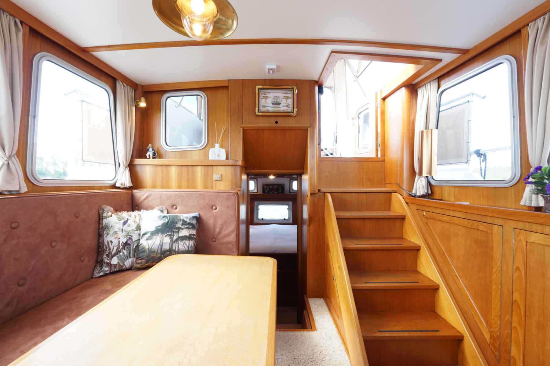 Motorboot Flevo Spiegelkotter 12.50 AK Cabrio