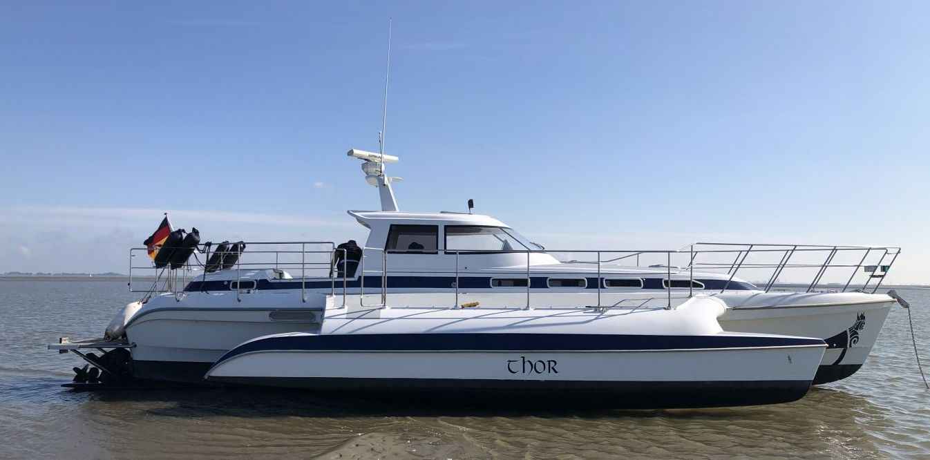 Motorboot Danish Rose Trimaran 14.30