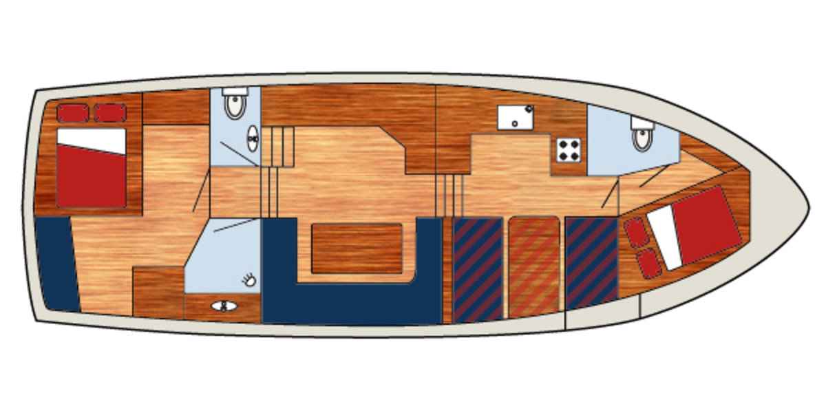 Motorboot Vri-Jon Contessa 37 AK Cabrio