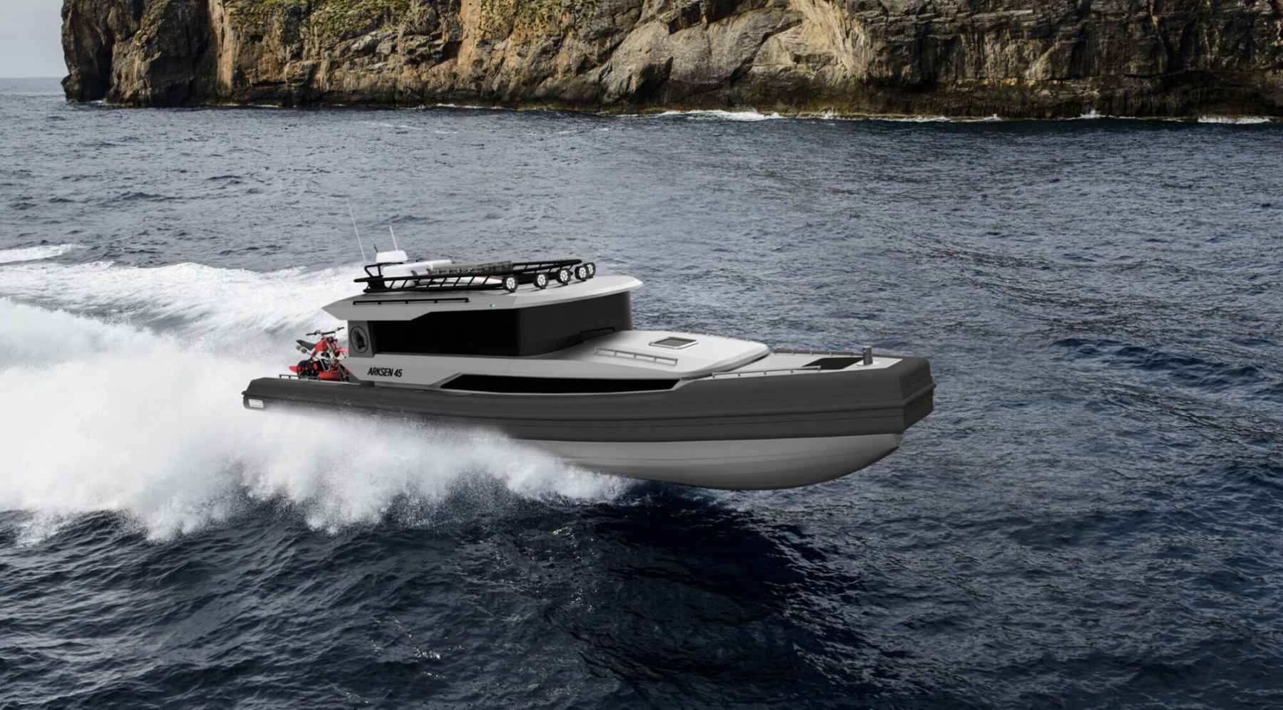 Motorboot Arksen 45