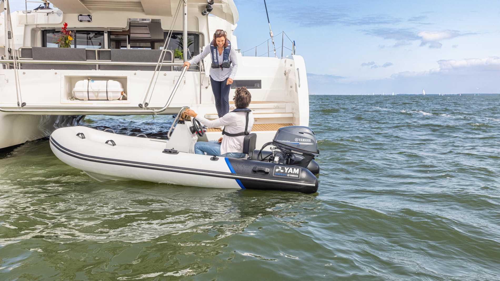 Yamaha YAM 270 TAF ALU RIB - Serie bis 10 PS