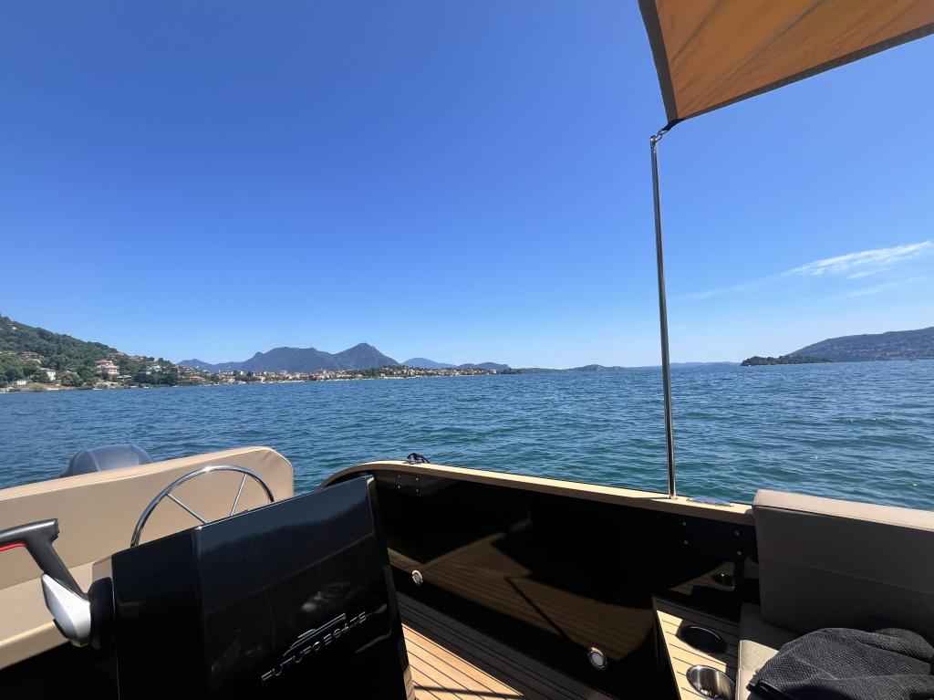 Motorboot Futuro ZX20 mit Bodenseezulassung, 80 PS