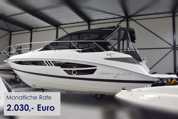 Motorboot Cobrey 33 HT 2x220PS 2018