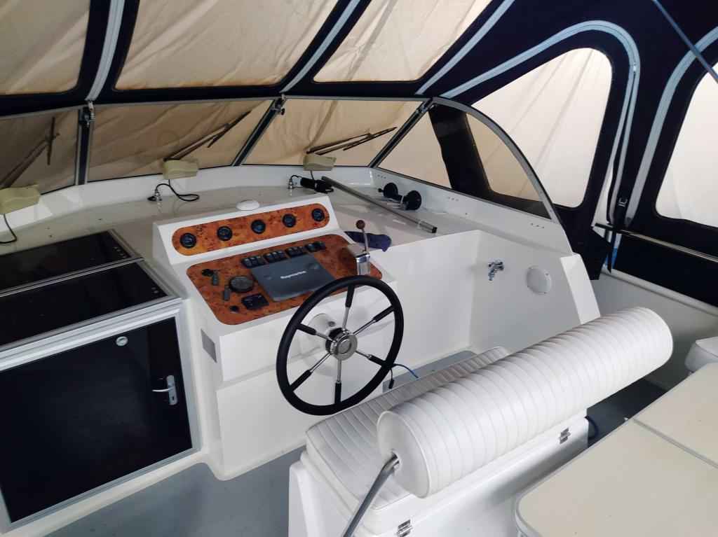 Motorboot Visscher Concordia 105 A mit Bodenseezulassung