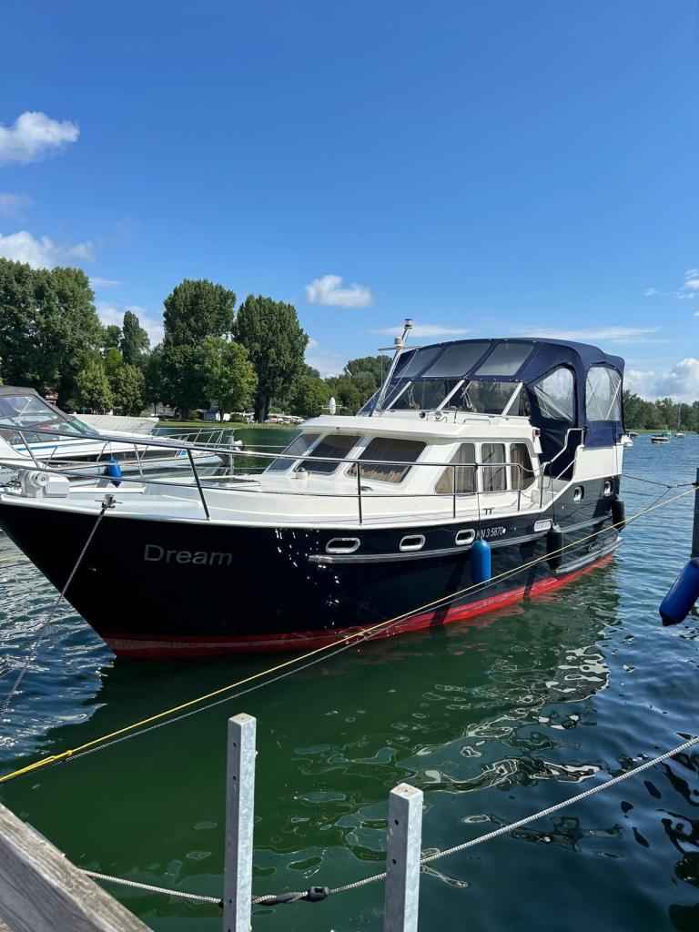 Motorboot Visscher Concordia 105 A mit Bodenseezulassung