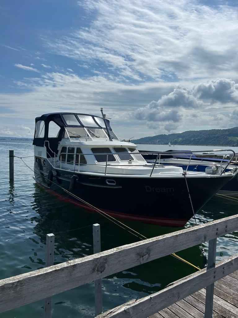 Motorboot Visscher Concordia 105 A mit Bodenseezulassung