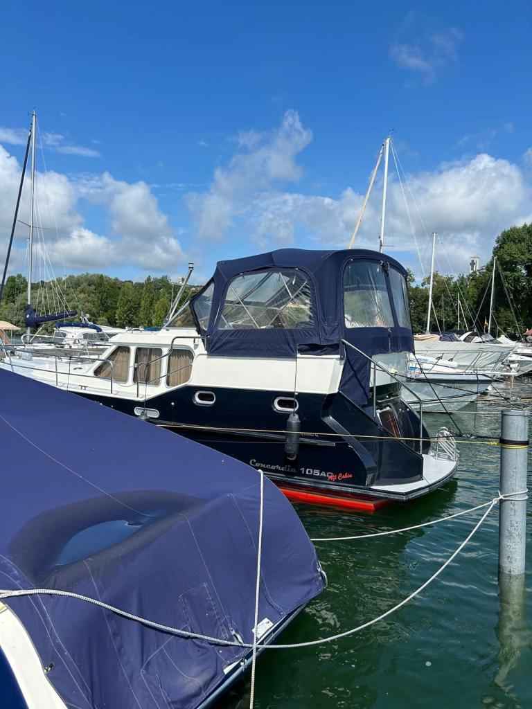 Motorboot Visscher Concordia 105 A mit Bodenseezulassung