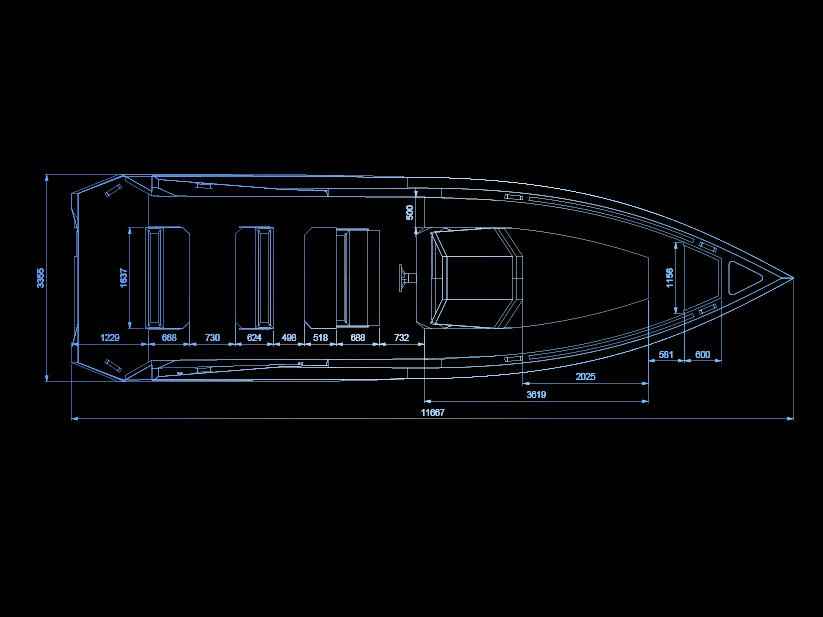Motorboot Futuro ZX40