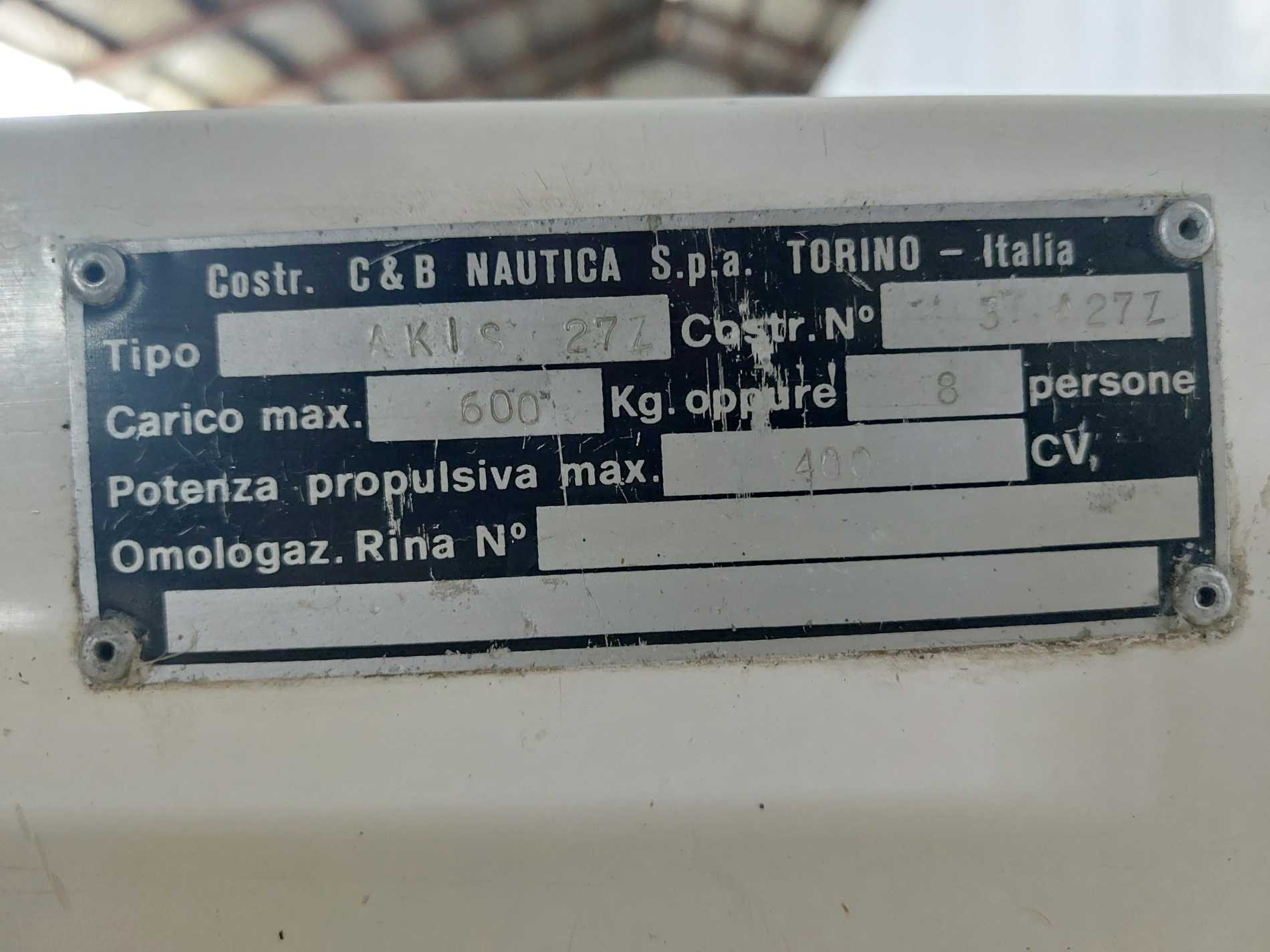 Motorboot C&B Nautica Torin Italia AKIS 27Z