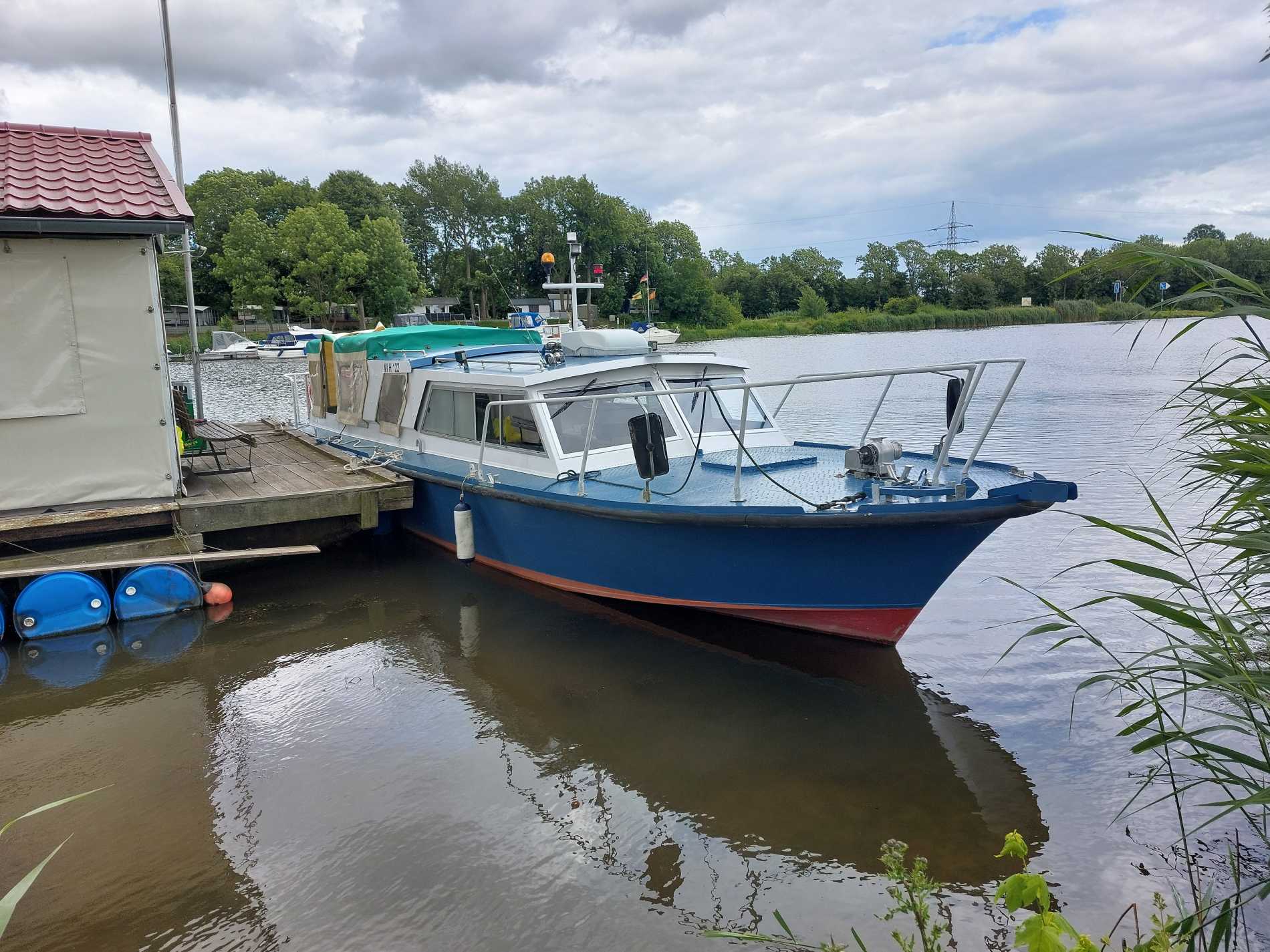 Vereinigte Stahl und Schiffsbau Obereibe Königstein Party Boot