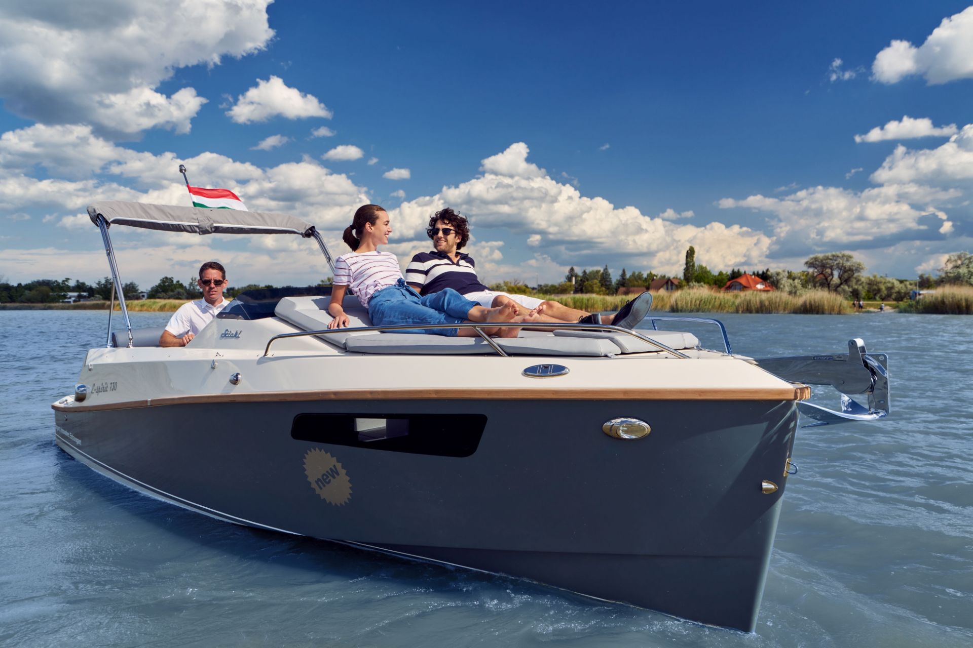 Motorboot Stickl E-Spirit 730