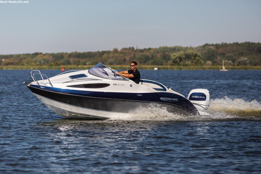 Motorboot AQUALINE 535 FAHRFERTIG