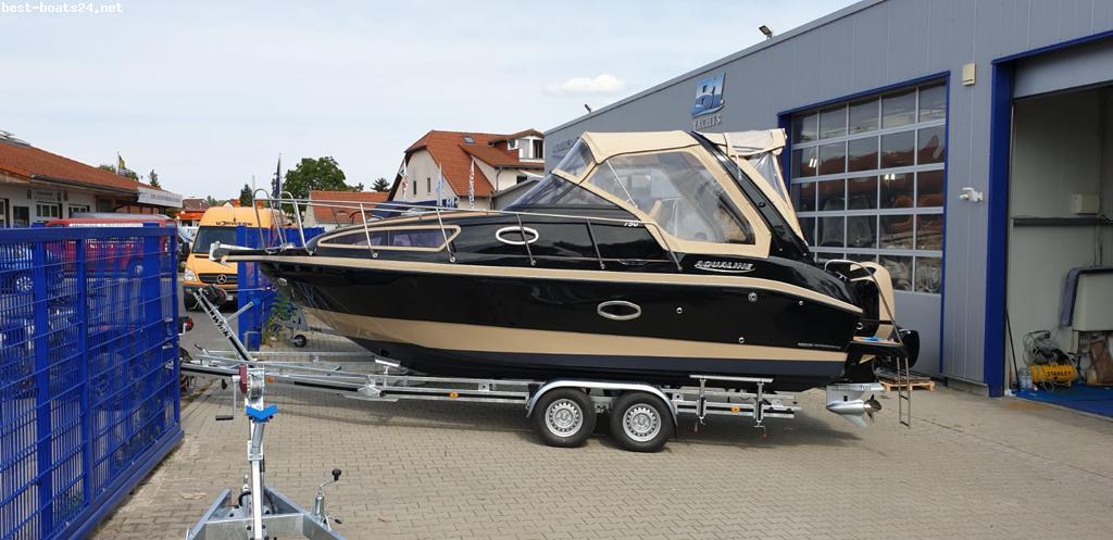 Motorboot AQUALINE AQUALINE 750 BLACK EDITION