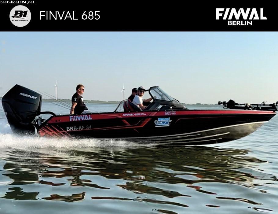 Motorboot FINVAL 685 FISH PRO