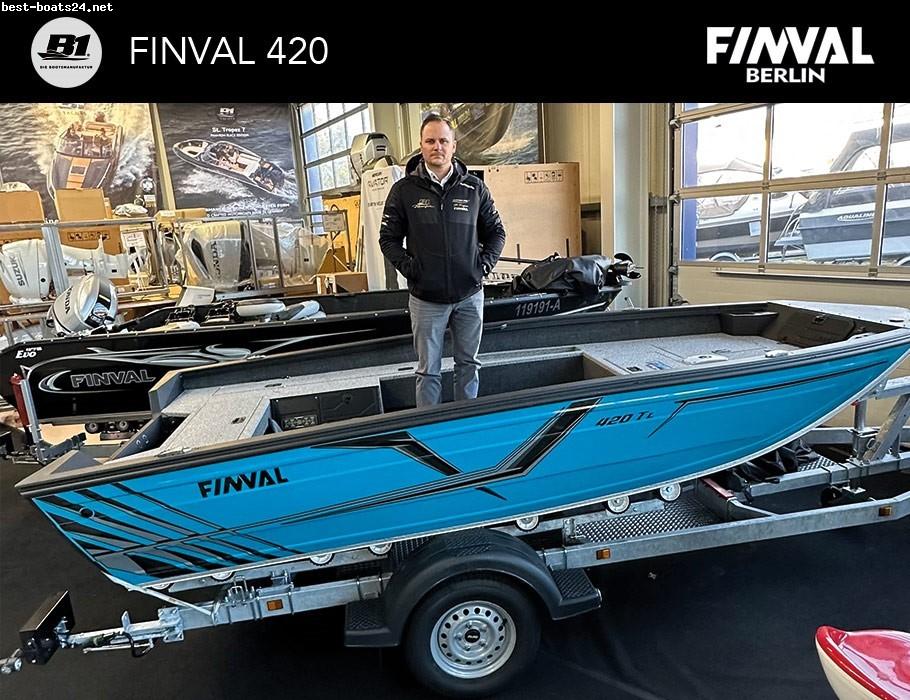 Motorboot FINVAL 420 TILLER