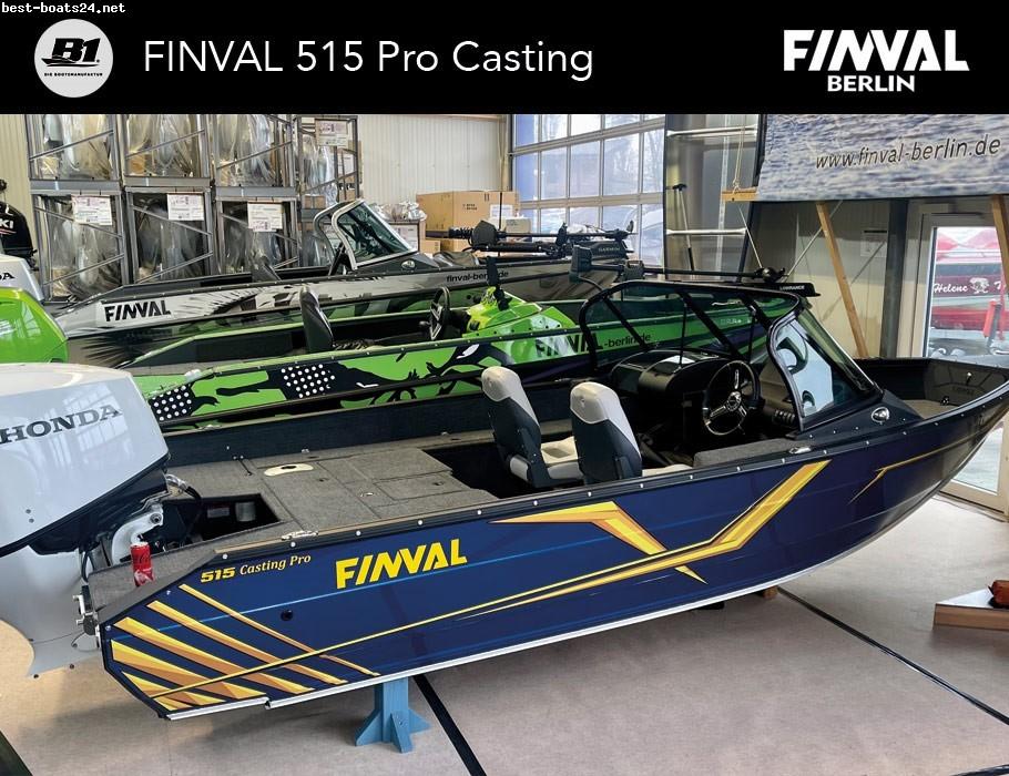 Motorboot FINVAL 515 CASTING PRO