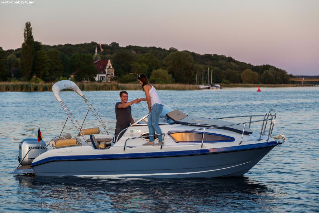 Motorboot AQUALINE 550 URLAUBSKLAR