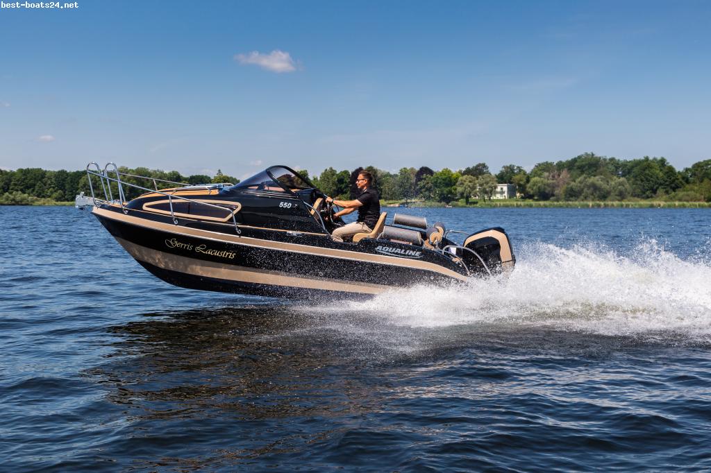 Motorboot AQUALINE 550 BLACK EDITION
