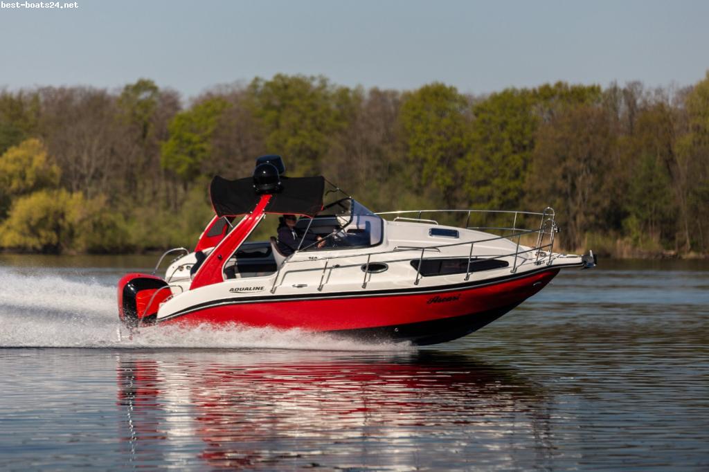 Motorboot AQUALINE 750 MANUFAKTUR - BESICHTIGUNG!