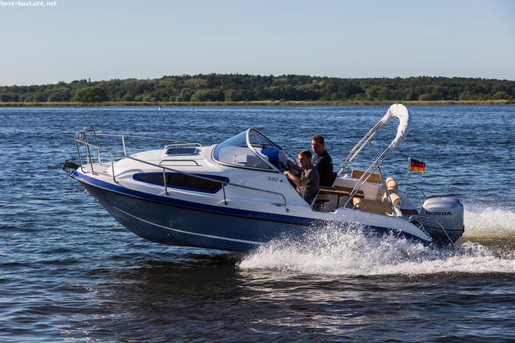 Motorboot AQUALINE 550 CRUISER BESICHTIGUNG!