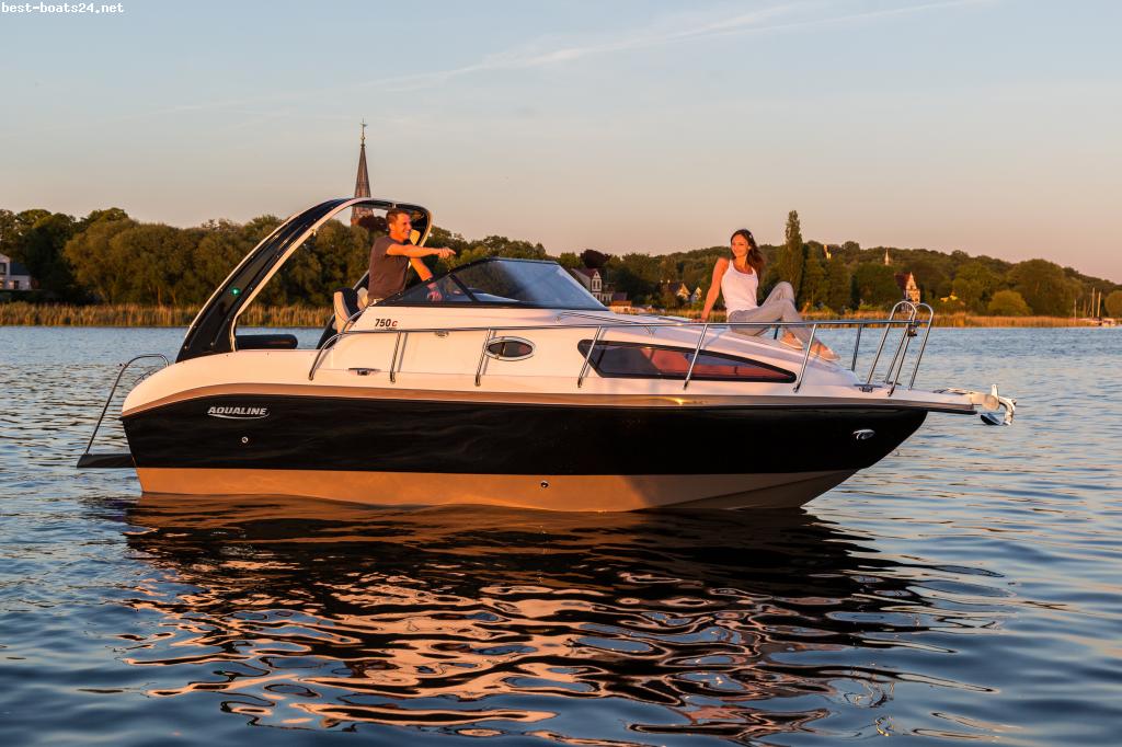 Motorboot AQUALINE AQUALINE 750 CHOCOLATE