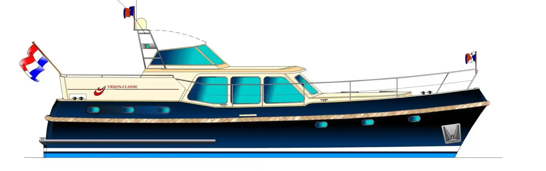 Motorboot Vri-Jon Classic 40 AK