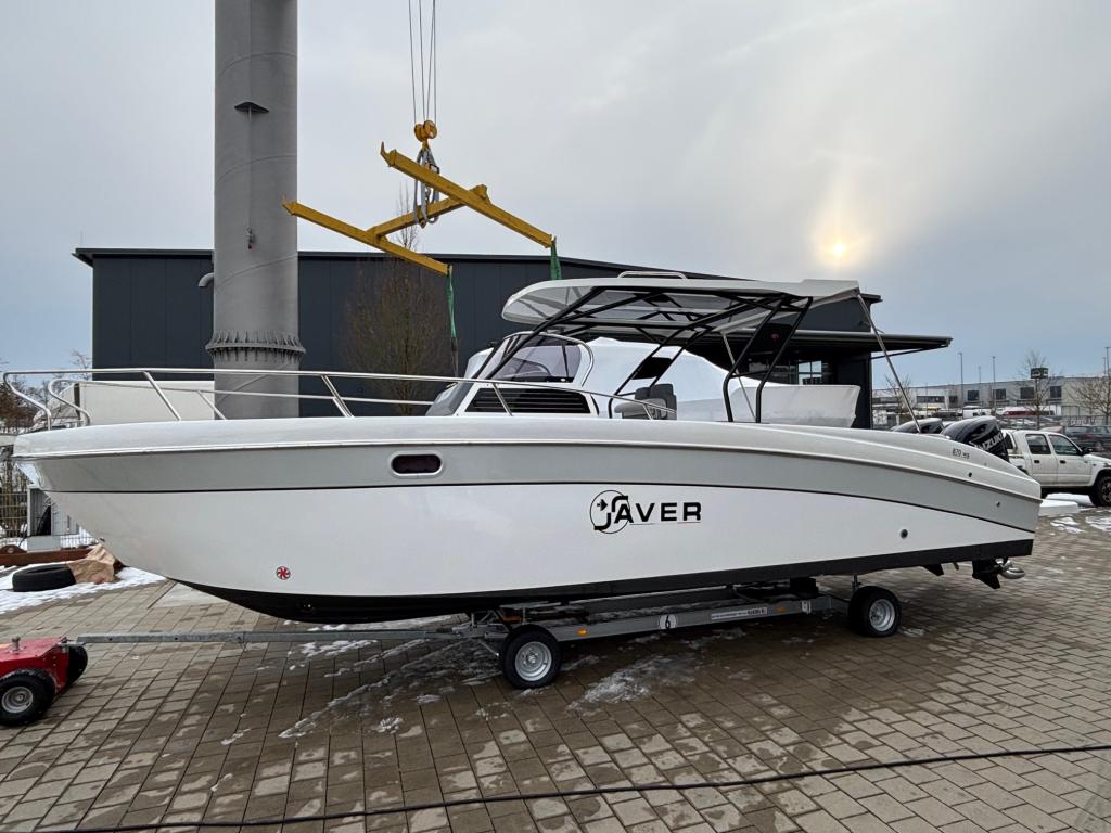 Motorboot Saver 870 WA mit 2x Suzuki DF200APX, Gebrauchtboot