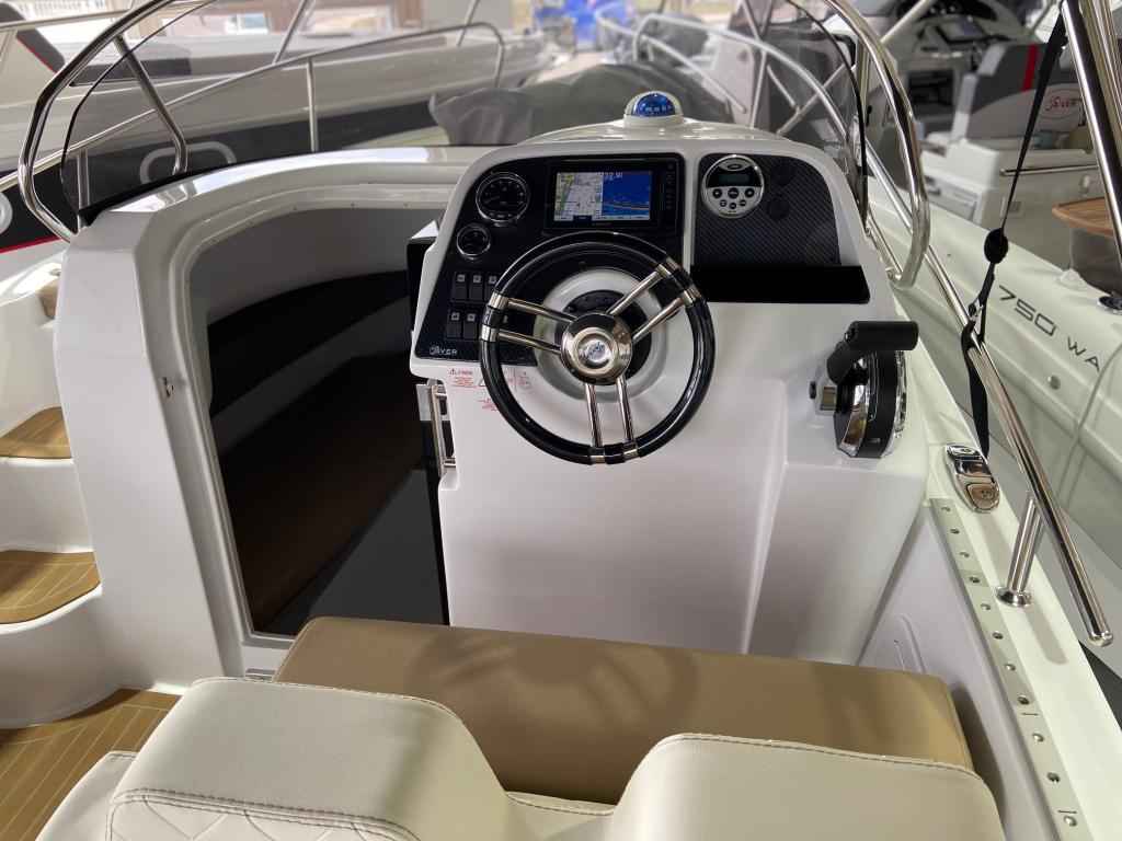 Motorboot Saver 660 WA mit Mercury F100EXLPT CT