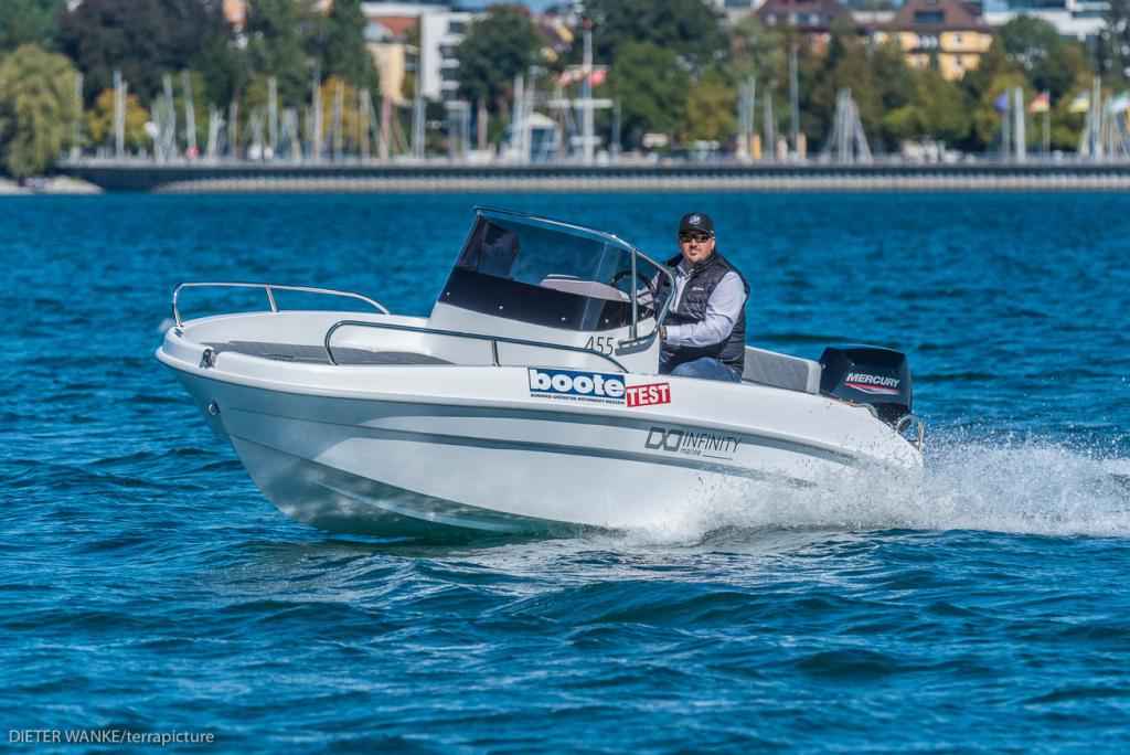 Motorboot Infinity 455 MC mit Suzuki DF40 ATL