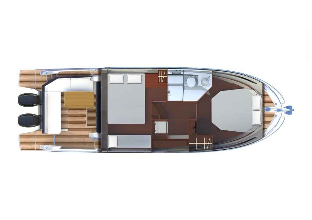 Motorboot Beneteau Antares 11 Fly TOP Ausstattung !!!