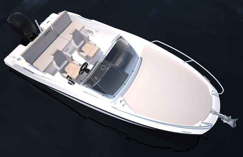 Motorboot Quicksilver Activ 605 Sundeck inkl. Trailer (auf Lager)